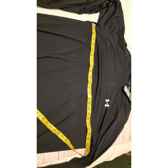Under Armour Top Mens XL Quarter Zip Pull on HeatGear Long Sleeve NWT Activewear - Picture 5 of 12